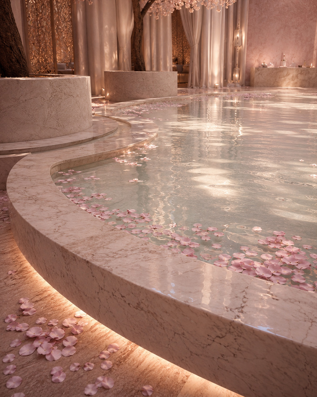Progetto Ai personale - rituals Cosmetics - Spa in Marrakech - the ritual of Sakura - Pearl Pool