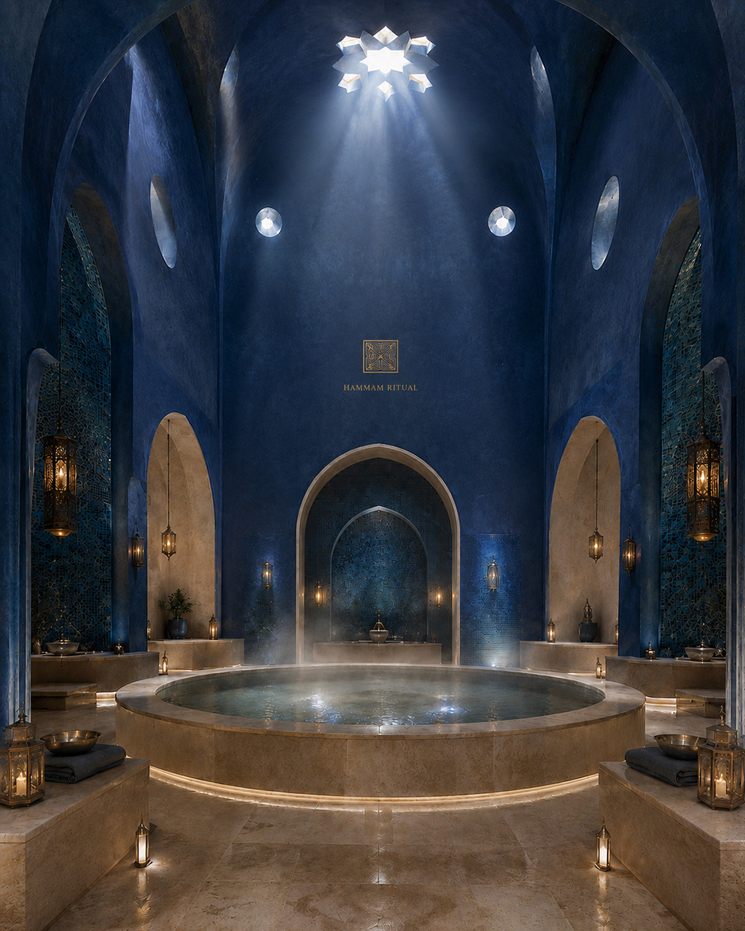 Progetto Ai personale - ritual Cosmetics - Spa in Marrakech - the ritual of hammam - stanza 1