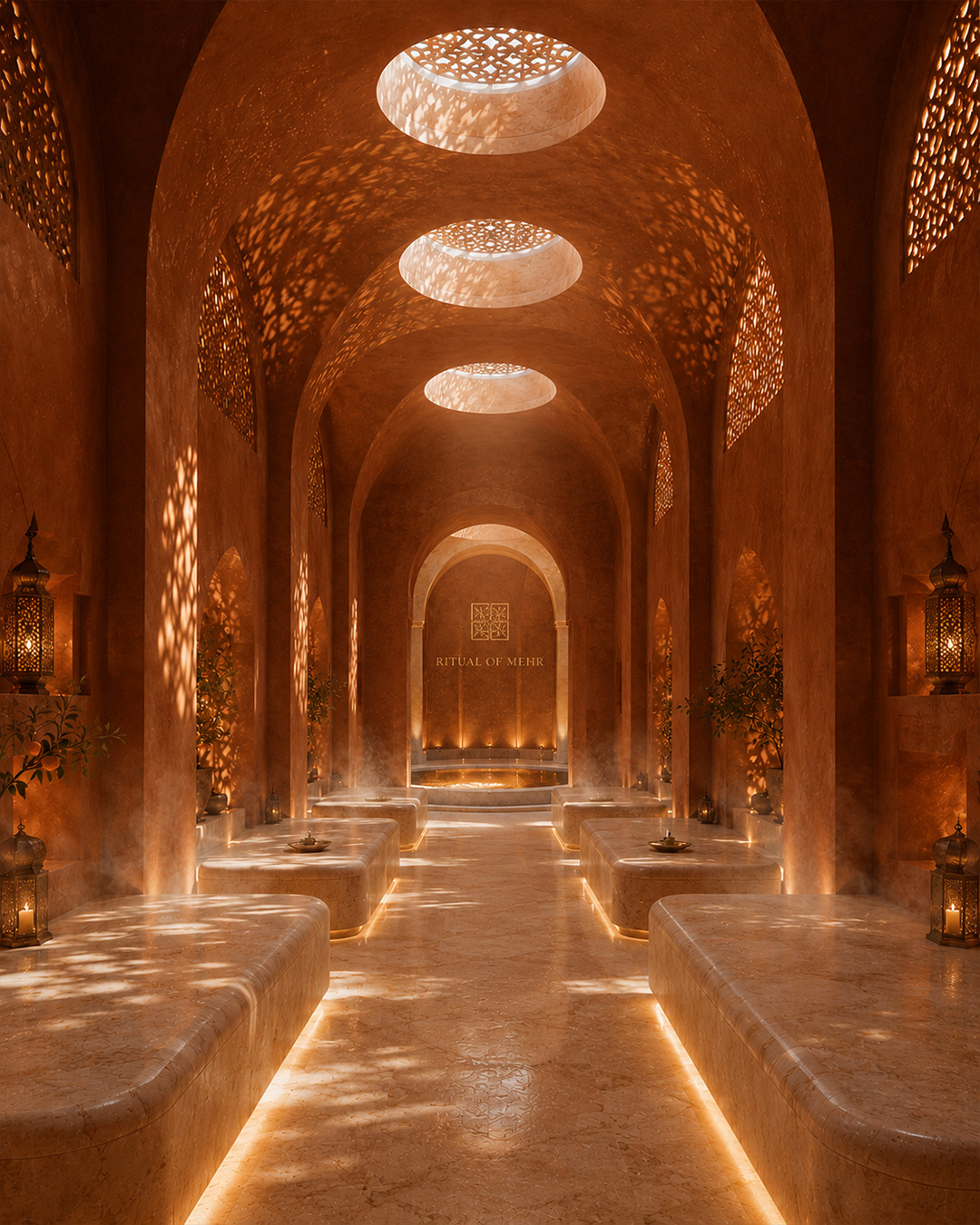 Progetto Ai Ritual Cosmetics-The Ritual of Mehr - Stanza massaggi