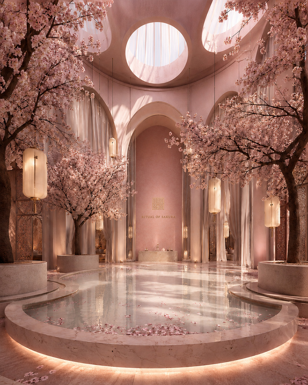 Progetto Ai personale - rituals Cosmetics - Spa in Marrakech - the ritual of Sakura